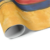 Papier Cadeau Vincent van Gogh - Bateaux de pêche sur la plage (Coin rond)