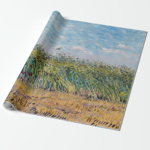 Papier Cadeau Vincent van Gogh - Champ de blé avec une alouette