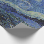 Papier Cadeau Vincent Van Gogh Chef-d'oeuvre de nuit Starry (Coin)