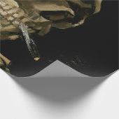 Papier Cadeau Vincent van Gogh - Crâne avec cigarette brûlante (Coin)