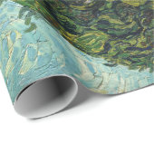 Papier Cadeau Vincent van Gogh - Cyprès (Coin rond)