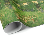 Papier Cadeau Vincent van Gogh - Daubigny's Garden (Coin rond)