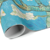 Papier Cadeau Vincent van Gogh - Fleur d'amandes (Coin rond)
