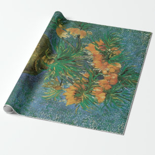 Papier Cadeau Vincent van Gogh - Fritillaires dans un vase de cu