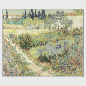 Papier Cadeau Vincent Van Gogh Garden (Plat)