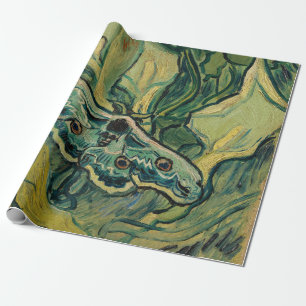 Papier Cadeau Vincent van Gogh - Grand Paon de nuit