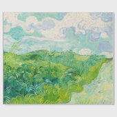 Papier Cadeau Vincent van Gogh - Green Wheat Field, Auvers (Plat)