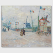 Papier Cadeau Vincent van Gogh - Impasse des Deux Frères (Plat)
