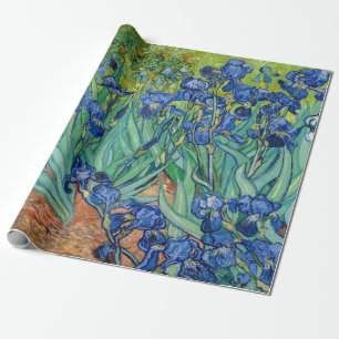 Papier Cadeau Vincent Van Gogh - Iris