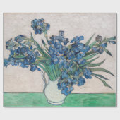Papier Cadeau Vincent van Gogh - Irises (Plat)