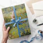 Papier Cadeau Vincent Van Gogh Jardin Vintage à Arles Wrapping<br><div class="desc">Incorporé dans la conception de ce produit est une impression de charme de "Garden at Arles" une huile sur toile peinte en 1888 par Vincent van Gogh. Vincent van Gogh (1853 - 1890) était un peintre postimpressionniste hollandais qui, en un peu plus d'une décennie, a créé environ 2 100 peintures...</div>