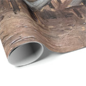 Papier Cadeau Vincent Van Gogh - La Guinguette sur Montmartre (Coin rond)