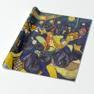 Papier Cadeau Vincent van Gogh - La Salle de danse à Arles