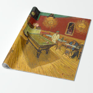 Papier Cadeau Vincent van Gogh - Le Café de nuit