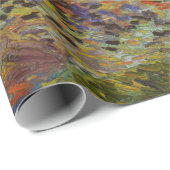 Papier Cadeau Vincent van Gogh - Le vignoble rouge (Coin rond)