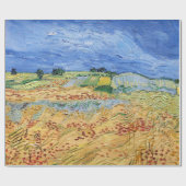 Papier Cadeau Vincent van Gogh - Les champs / Plaine à Auvers (Plat)