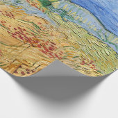 Papier Cadeau Vincent van Gogh - Les champs / Plaine à Auvers (Coin)