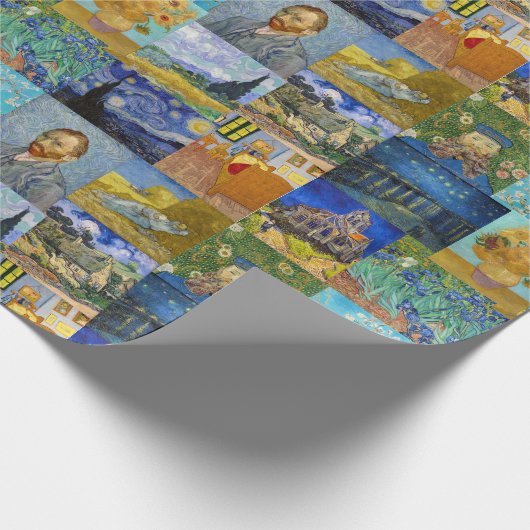 Papier Cadeau Vincent Van Gogh - Masterpieces Patchwork (Coin)