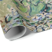 Papier Cadeau Vincent van Gogh - Miss Gachet dans son jardin (Coin rond)