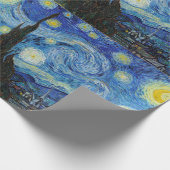 Papier Cadeau Vincent Van Gogh Nuit d'art Vintage (Coin)