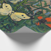 Papier Cadeau Vincent van Gogh - Papillons et papillons (Coin)