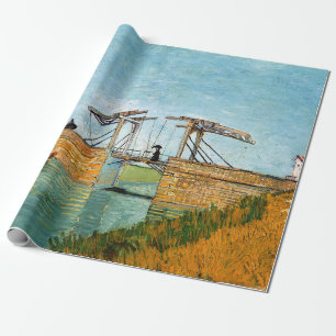 Papier Cadeau Vincent van Gogh - Pont Langlois à Arles #3
