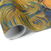 Papier Cadeau Vincent Van Gogh - Postman Joseph Roulin (Coin rond)