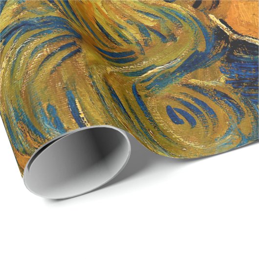 Papier Cadeau Vincent Van Gogh - Postman Joseph Roulin (Coin rond)