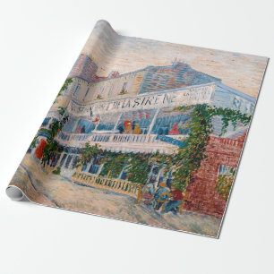 Papier Cadeau Vincent van Gogh - Restaurant de la Sirène
