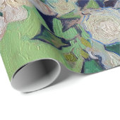 Papier Cadeau Vincent van Gogh - Rose (Coin rond)