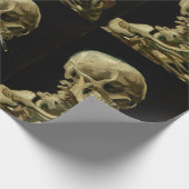 Papier Cadeau Vincent Van Gogh Skeleton avec une cigarette brûla (Coin)