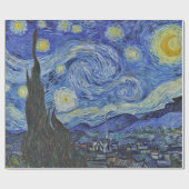 Papier Cadeau Vincent van Gogh Starry Night GalleryHD Fine Art (Plat)