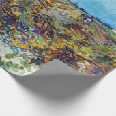 Papier Cadeau Vincent van Gogh - Vignoble vert (Coin)