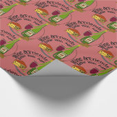 Papier Cadeau Vins et amis mieux avec l'âge (Coin)