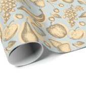 Papier Cadeau Vintage (Coin rond)