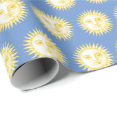 Papier Cadeau Vintage (Coin rond)