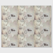 Papier Cadeau Vintage (Plat)