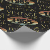 Papier Cadeau Vintage 1955 70e anniversaire (Coin)