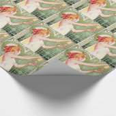 Papier Cadeau Vintage Absinthe Robette (Coin)