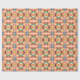 Papier Cadeau Vintage Abstract Pattern