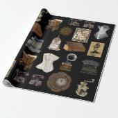 Papier Cadeau Vintage, antique et classique (Déroulé)