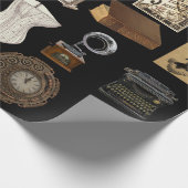 Papier Cadeau Vintage, antique et classique (Coin)