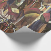 Papier Cadeau Vintage Août Macke Adieu (Coin)