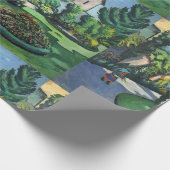 Papier Cadeau Vintage août Macke Garden Image (Coin)