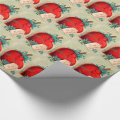 Papier Cadeau Vintage Big Red (Coin)