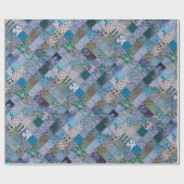 Papier Cadeau Vintage Chic Granny's Quilt IV (Plat)