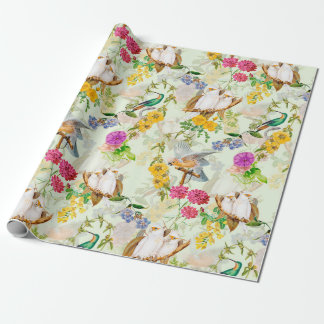 Papier Cadeau Vintage Cockatoo Jungle 3