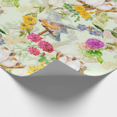 Papier Cadeau Vintage Cockatoo Jungle 3 (Coin)