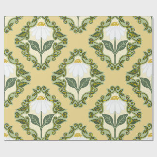 Papier Cadeau Vintage Daisy Vine