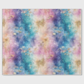 Papier Cadeau Vintage Dandelion Abstract Pattern (2) (Plat)